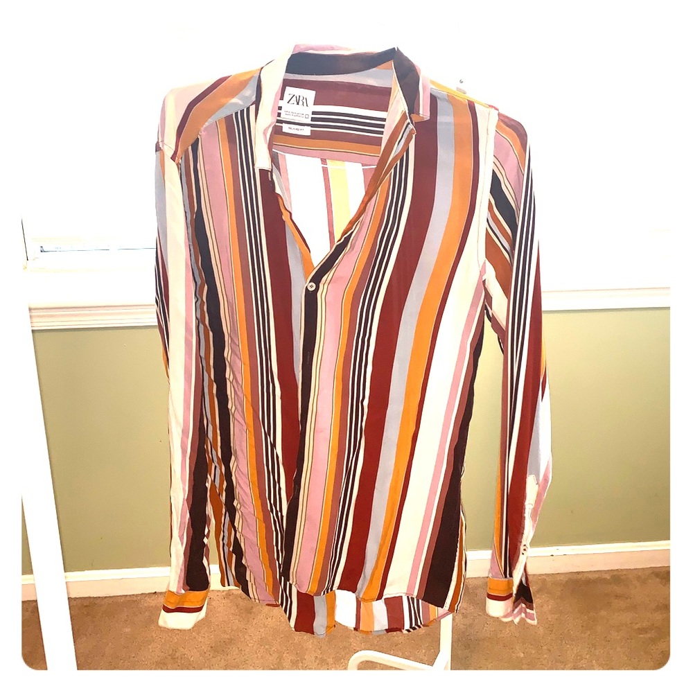 Multicolor Stripe Shirt